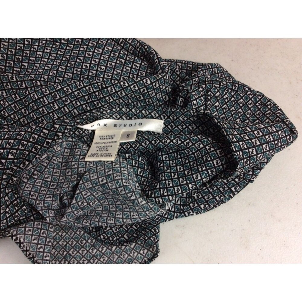 Max Studio Career Blouse Top Womens Small - Picture 5 of 6